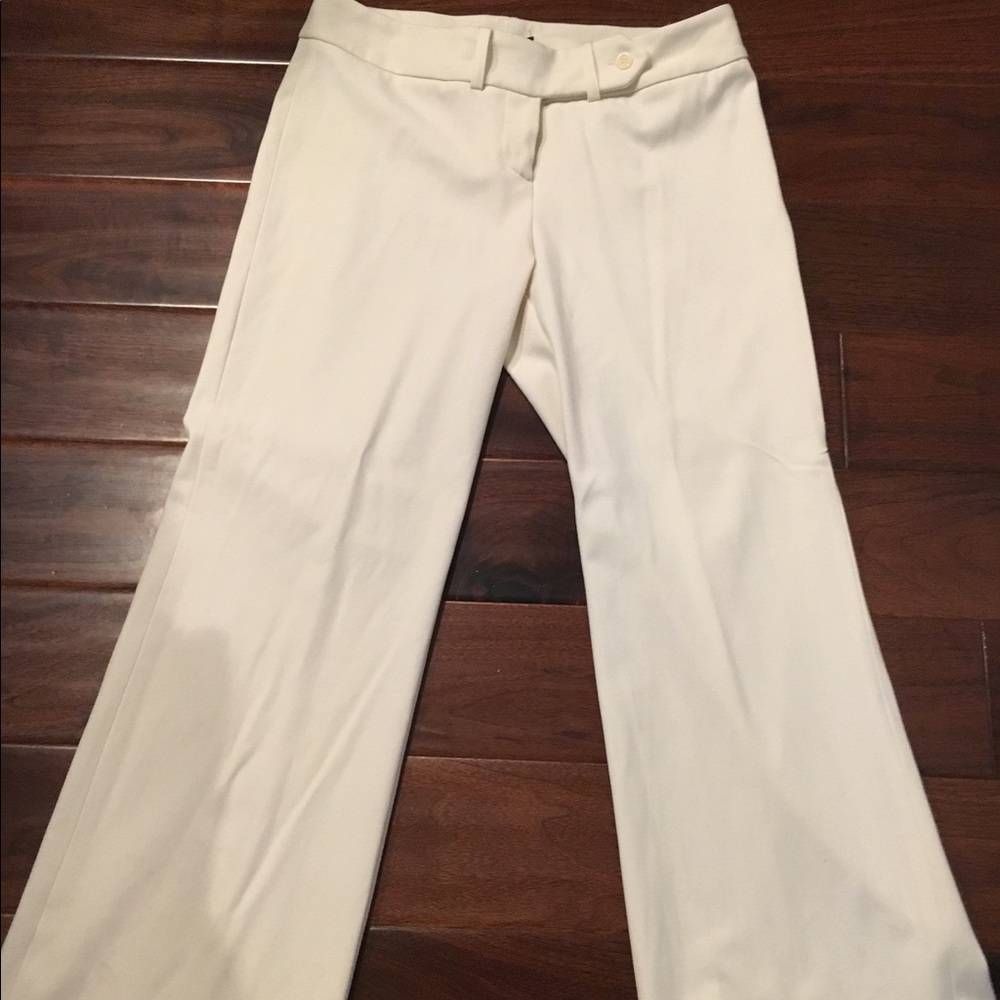 Ivory dress pants