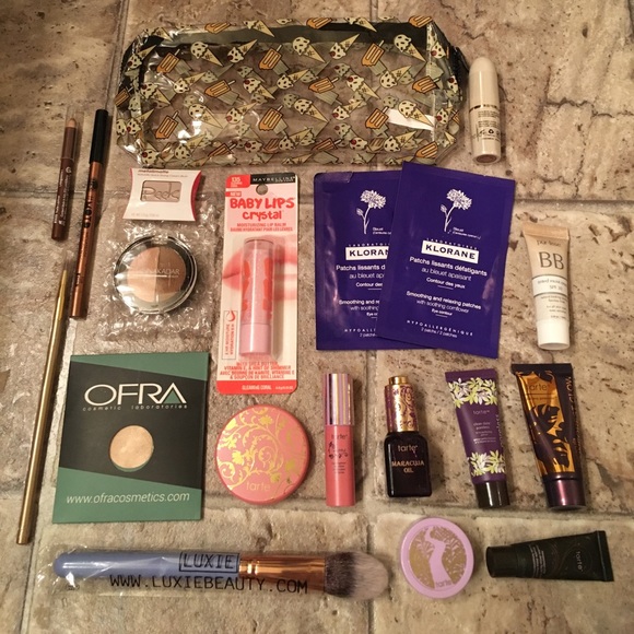 Other - Make up bag with bundle of unopened make up.