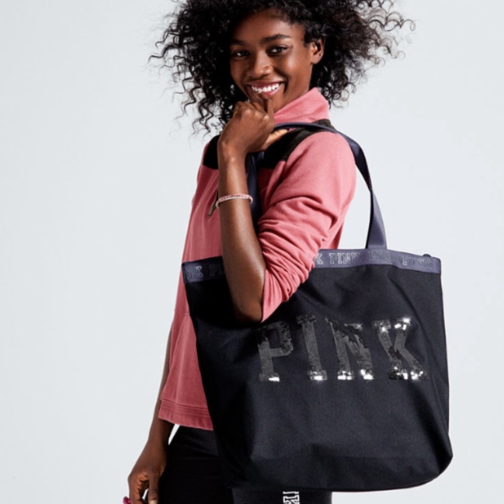 Black VS PINK tote