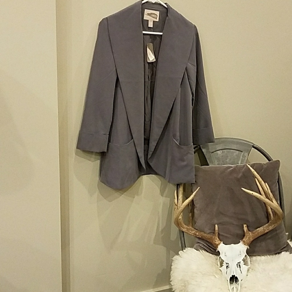 Forever 21 Grey Blazer