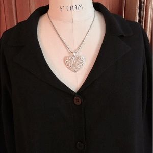 Classic Sweater Cardigan NWT Susan Graver size 3X