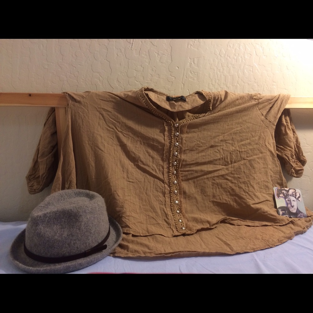 Oversized vintage blouse