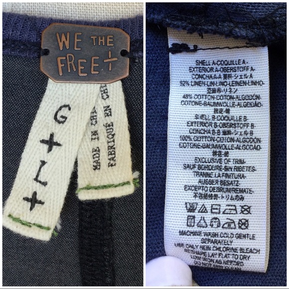 We The Free Perfectly Distressed Boho Top! - Picture 7 of 7