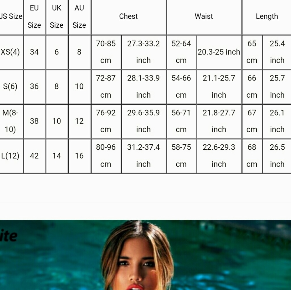 Lace up one piece - Picture 4 of 4