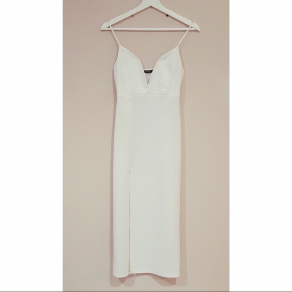 ❌SOLD❗️❌NEW Midi Thigh Slit Dress - Picture 2 of 4