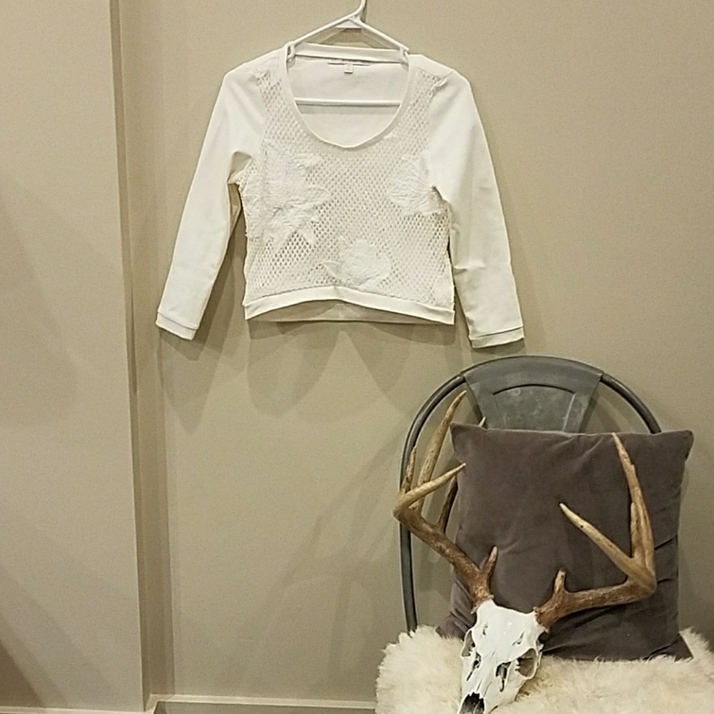 LC Lauren Conrad Sweater Crop Top