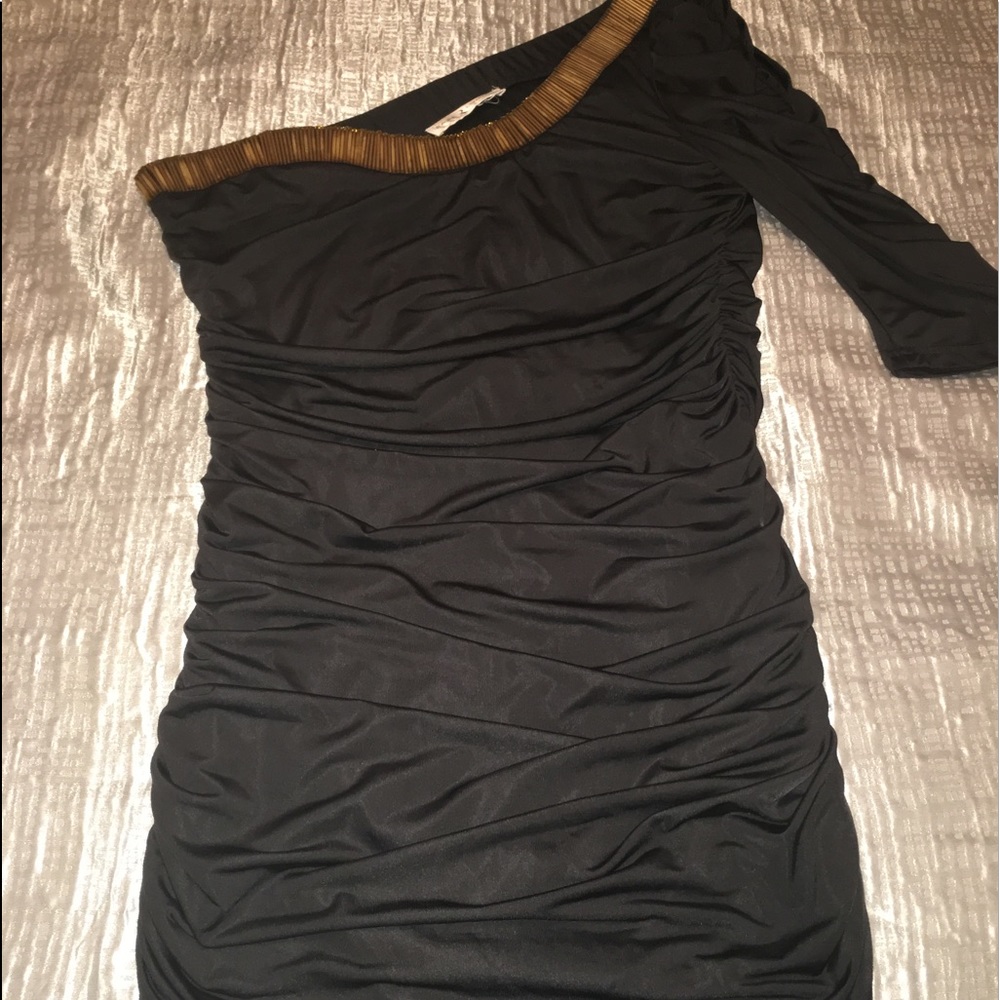 Cold Shoulder Cocktail Dress