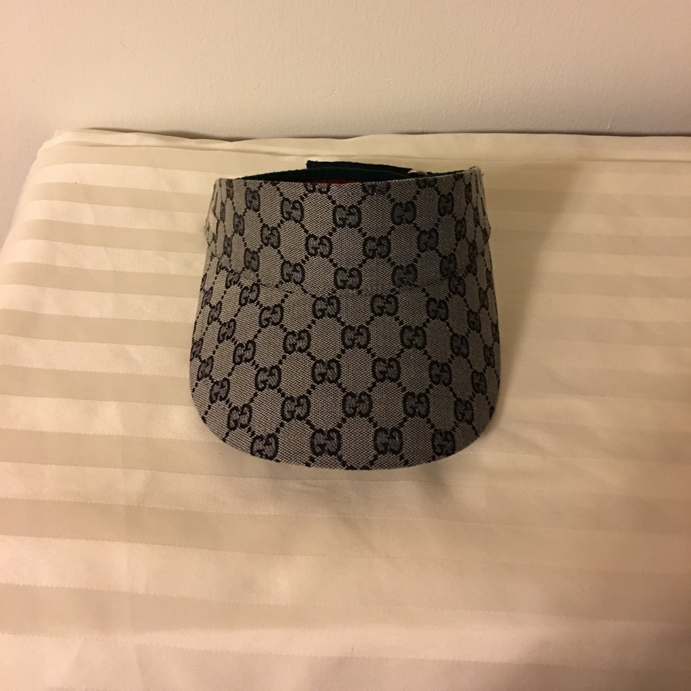 Authentic Gucci Sun Visor Hat