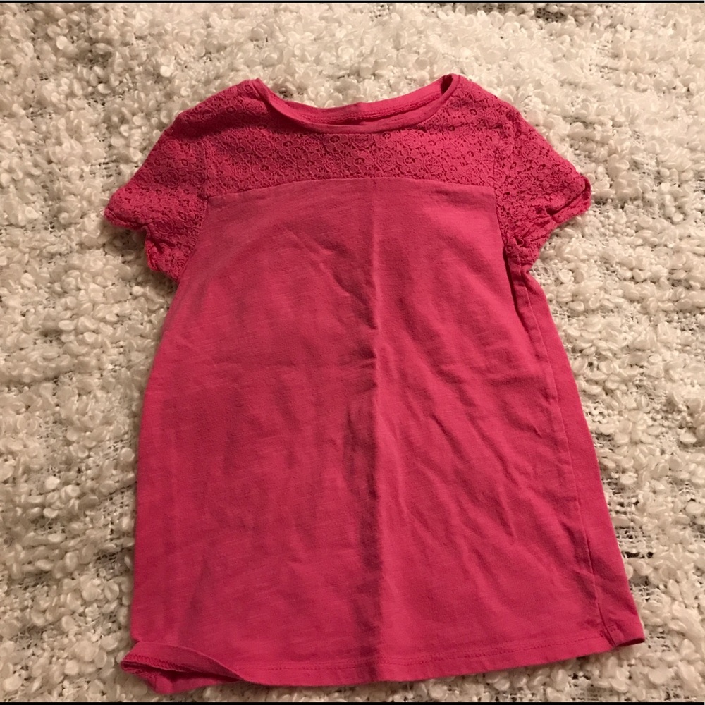Cherokee Little Girl's Hot Pink Shirt Sz 5T