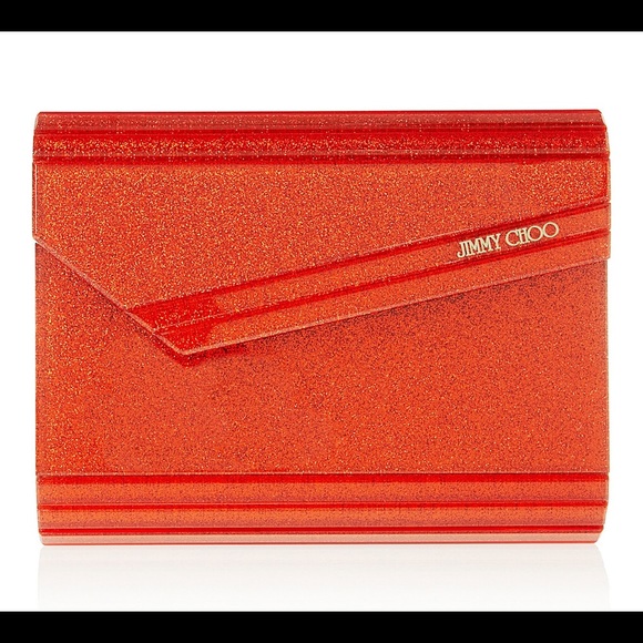 🆕 Jimmy Choo Candy Glitter Clutch - Picture 4 of 8