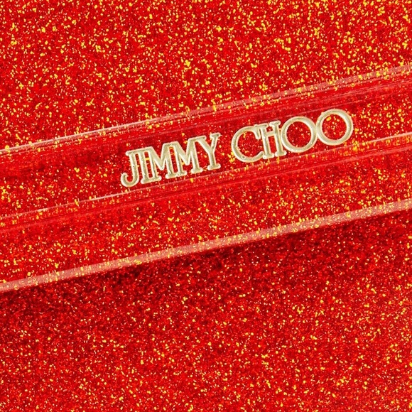 🆕 Jimmy Choo Candy Glitter Clutch - Picture 6 of 8