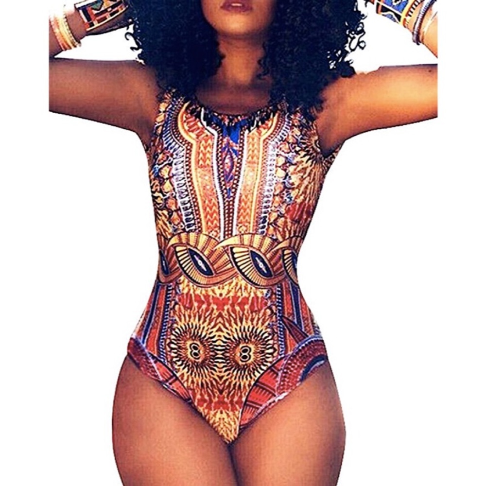 Printed swimsuit