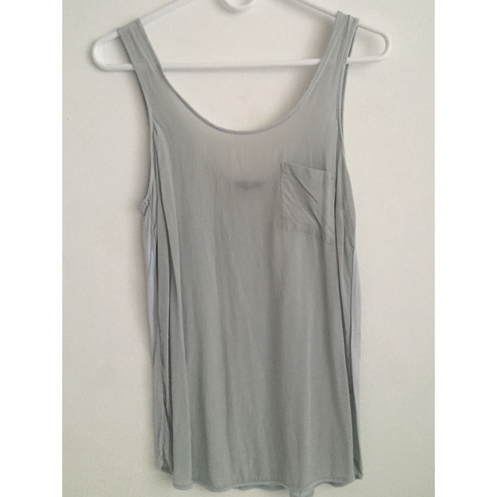 Club Monaco chiffon tank