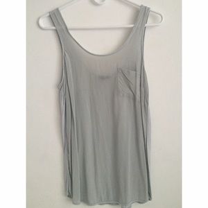 Club Monaco chiffon tank