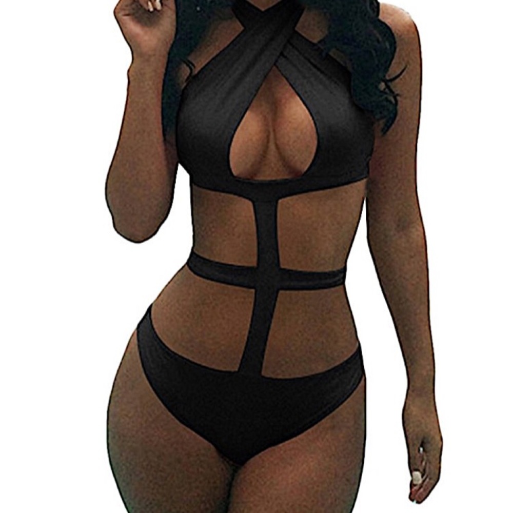 One pc bandage swimsuit