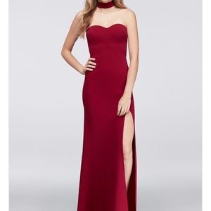 Sweetheart Prom Dress w/ Choker --ONLY WORN ONCE‼️