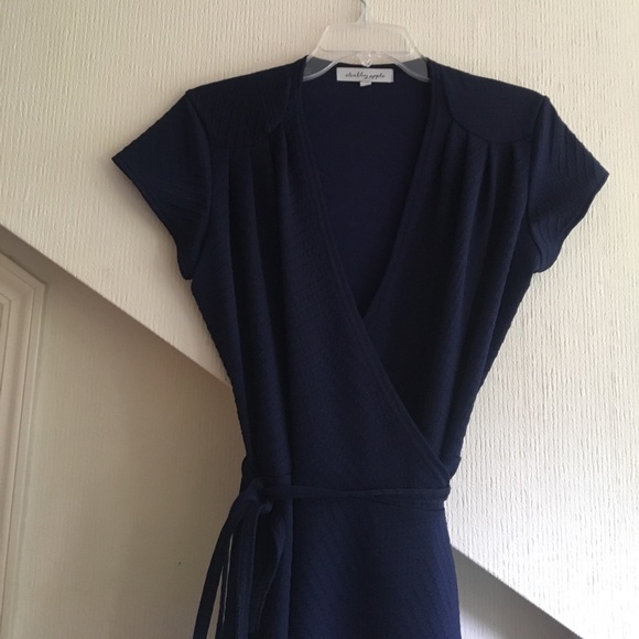 shabby apple shabby apple cap sleeve navy cap sleeve wrap dress from mary beth s closet on shabby apple shabby apple cap sleeve navy cap sleeve wrap dress from mary beth s closet on