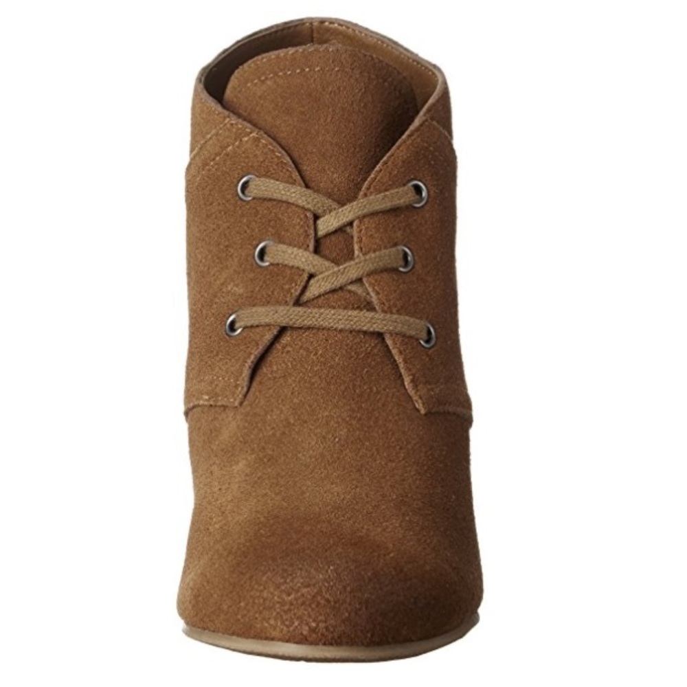 dolce vita // tan suede wedge booties - Picture 2 of 5