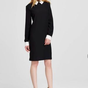 VIctoria Beckham for Target Black Collared Dress