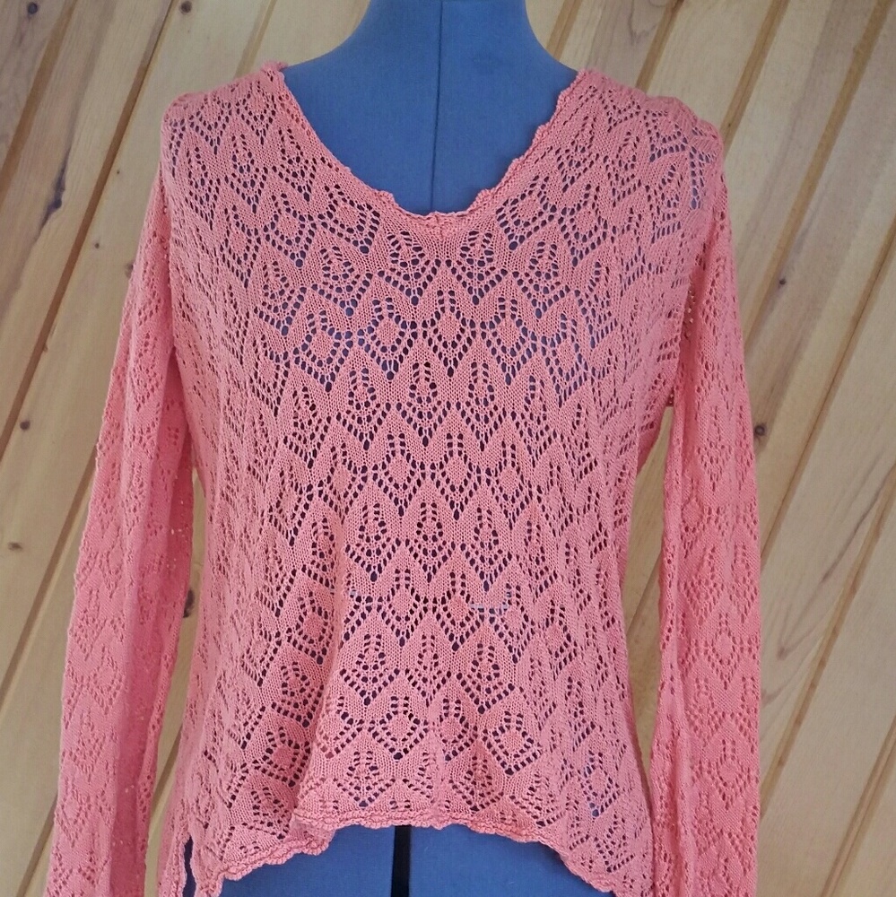 Talbot's crochet top