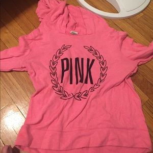 Pink Victoria secret sweatshirt