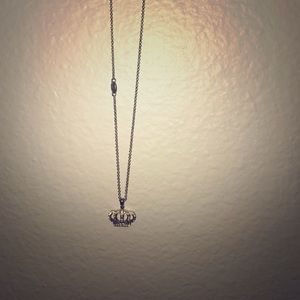 Juicy Couture Crown Pendant Necklace