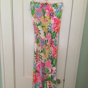 Lilly Pulitzer nosey posey maxi dress
