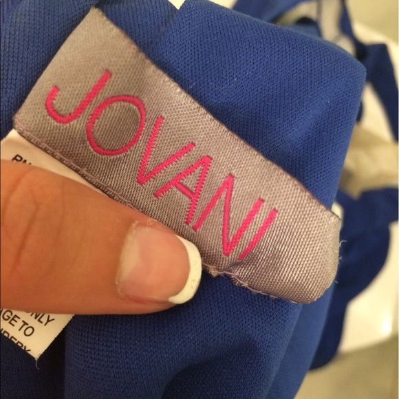 Royal Blue Jovani Prom Dress - Picture 4 of 8