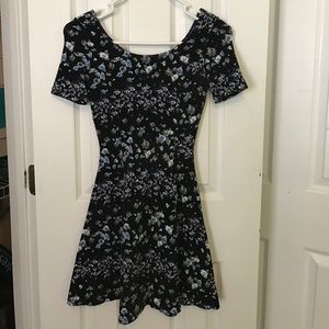 Short Sleeve Floral Dress
