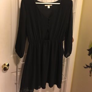 Black francescas's collection dress.