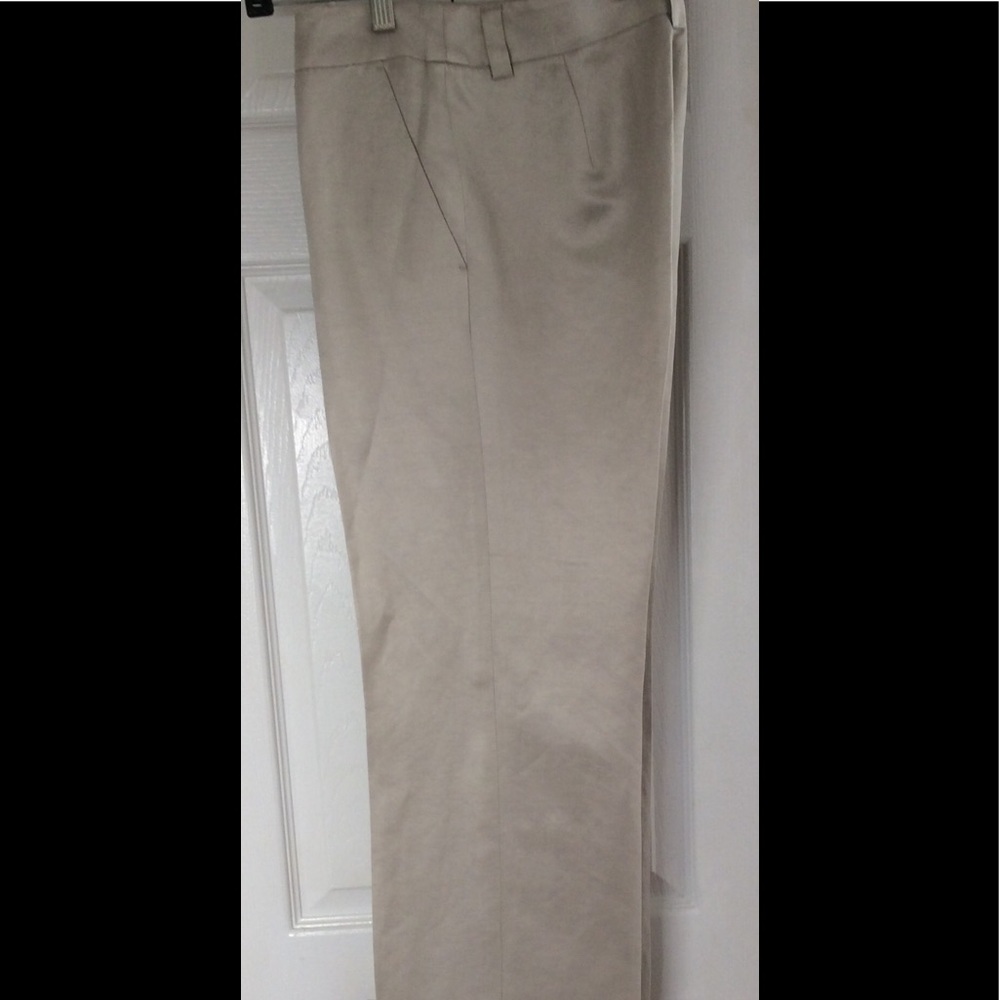 ETRO Cream Linen flat front pants size 6