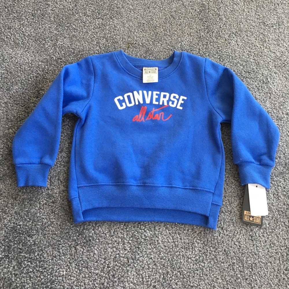 NWT converse sweatshirt 2t