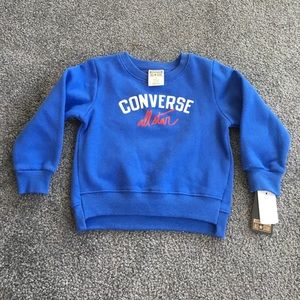 NWT converse sweatshirt 2t