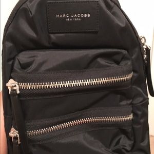 Marc Jacobs Black Nylon Biker backpack