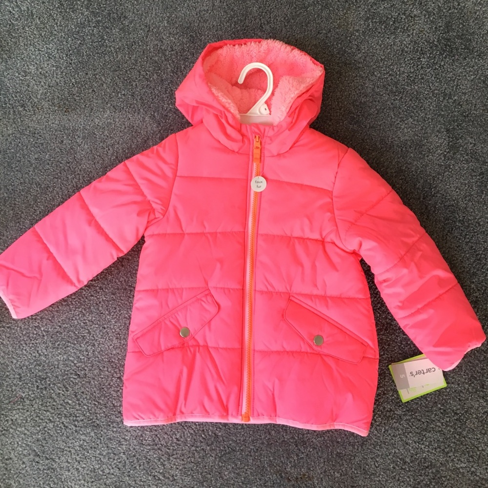 BNWT puffer coat size 5