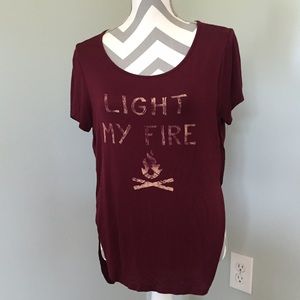NWOT HIGH LOW TOP