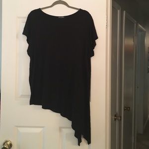 Simply be asymmetric hem top