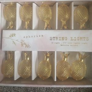 String Pineapple lights