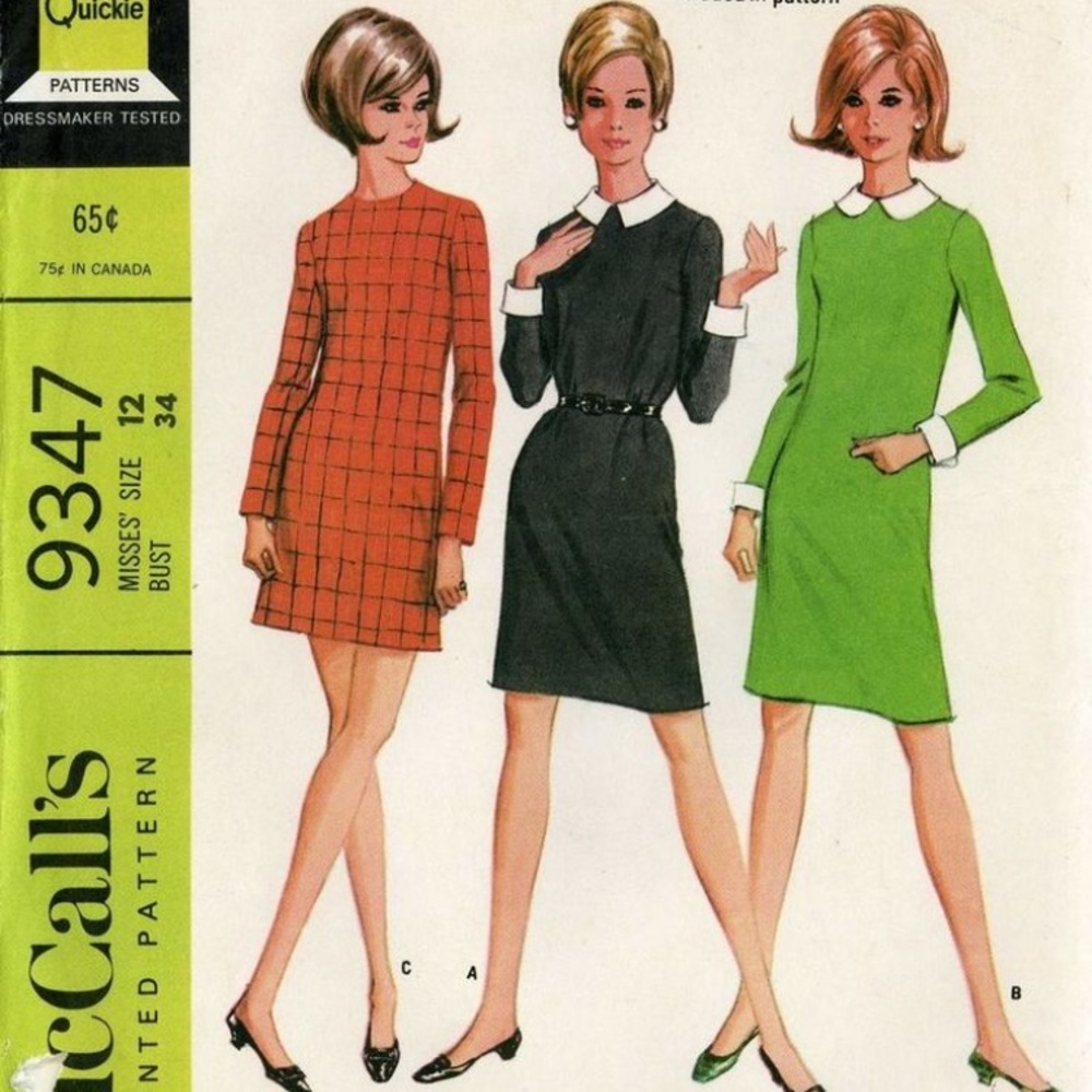 1960s esque polka dot dress