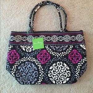 Vera Bradley Canterberry Magenta Tote