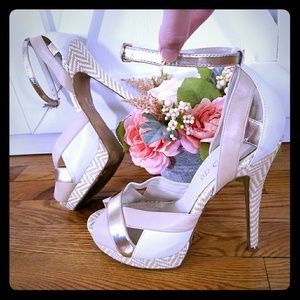 Aldo ankle strap heels