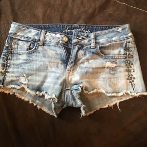 AE jean shorts