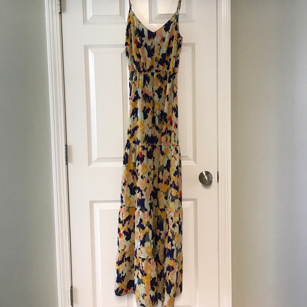 Multi color maxi dress