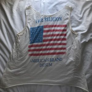Patriotic True Religion Tank Top