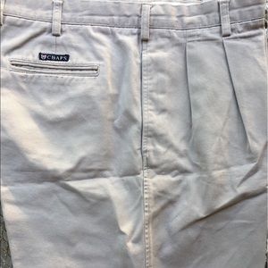 🎉🇺🇸Men's Chaps Khaki Pleated Dress Shorts