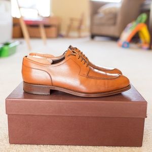 Carmina Split Toe Derby 9 UK Cuero 803 Queens Last