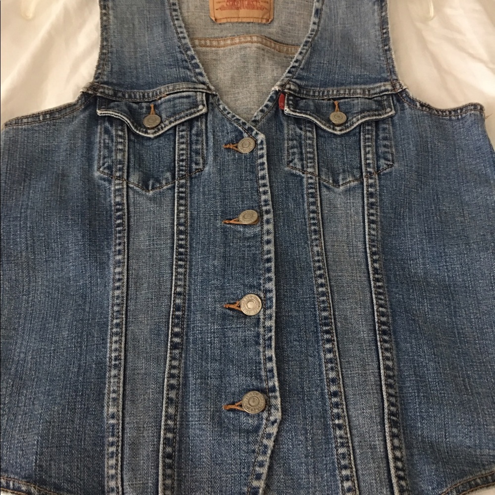 Levi's denim vest