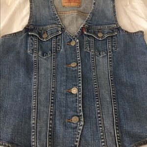 Levi's denim vest