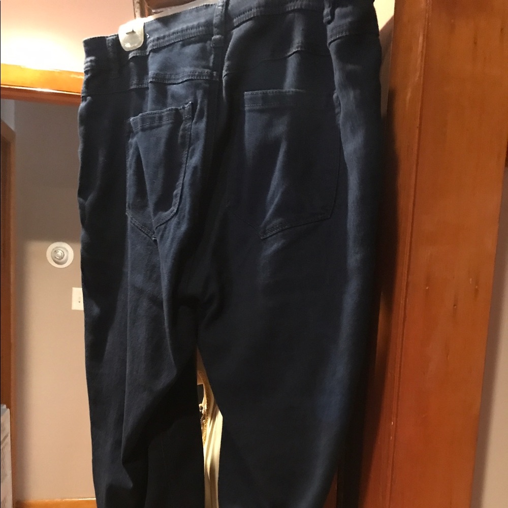 Denim capris