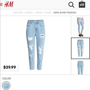 HM Coachella Jeans